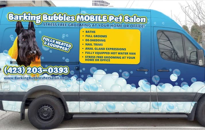 Barking Bubbles MOBILE Pet Salon - Mobile dog grooming in Chattanooga, TN