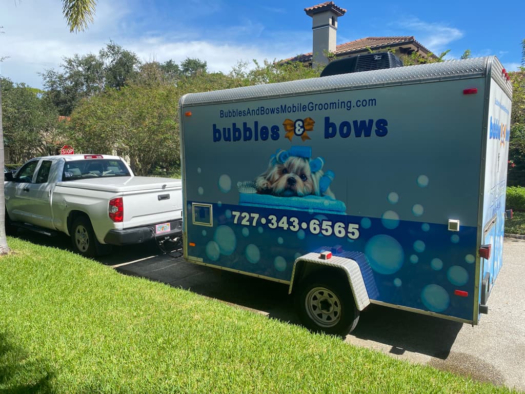Bubbles And Bows Mobile Pet Grooming - Mobile dog grooming in St. Petersburg, FL