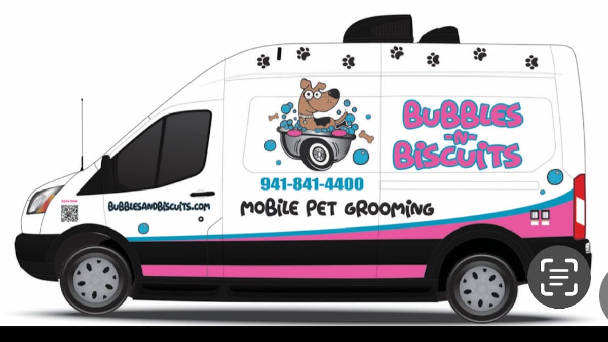 Bubbles-N-Biscuits Mobile Pet Grooming, LLC logo