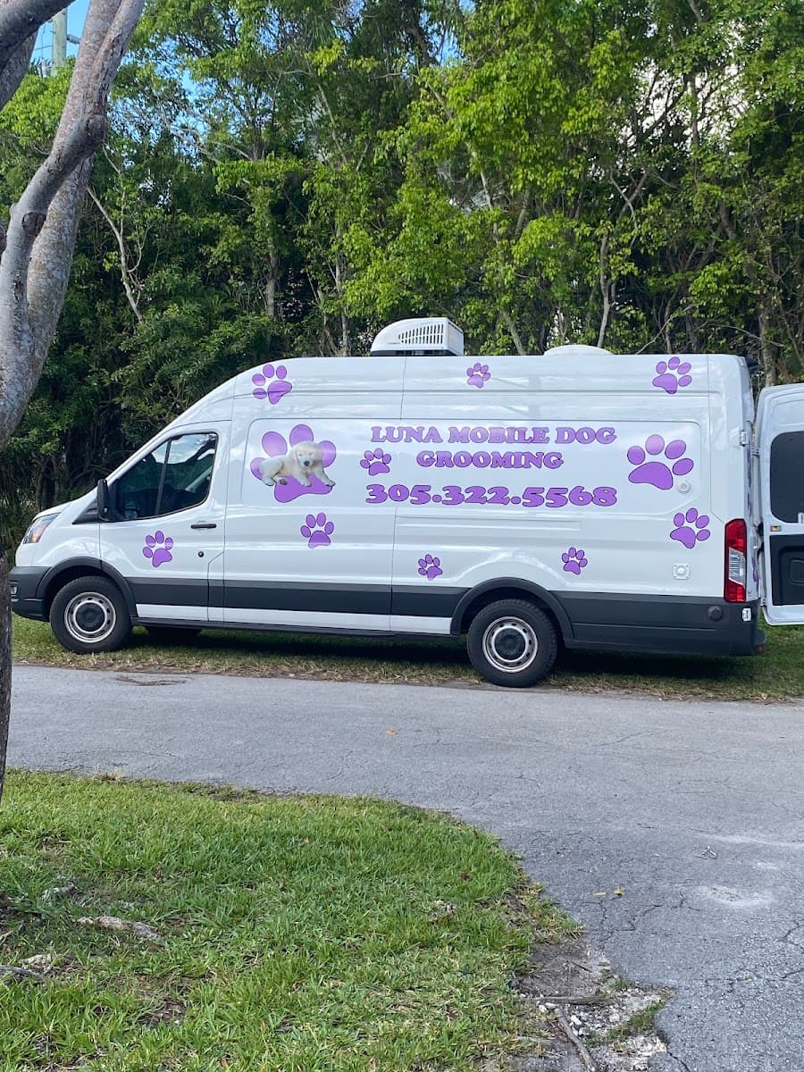 Luna Mobile Dog Grooming - Miami's Mobile Dog Grooming - Mobile dog grooming in Princeton, FL