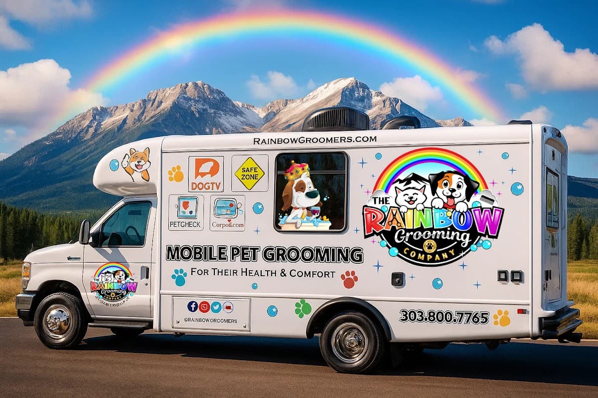 MOBILE DOG GROOMING | Rainbow Grooming | Highlands Ranch, CO - Mobile dog grooming in Aurora, CO
