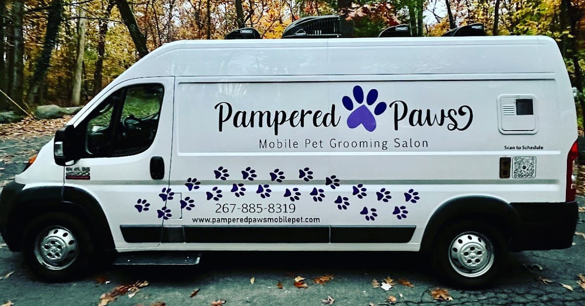 Pampered Paws Mobile Pet Grooming Salon - Mobile dog grooming in Richlandtown, PA