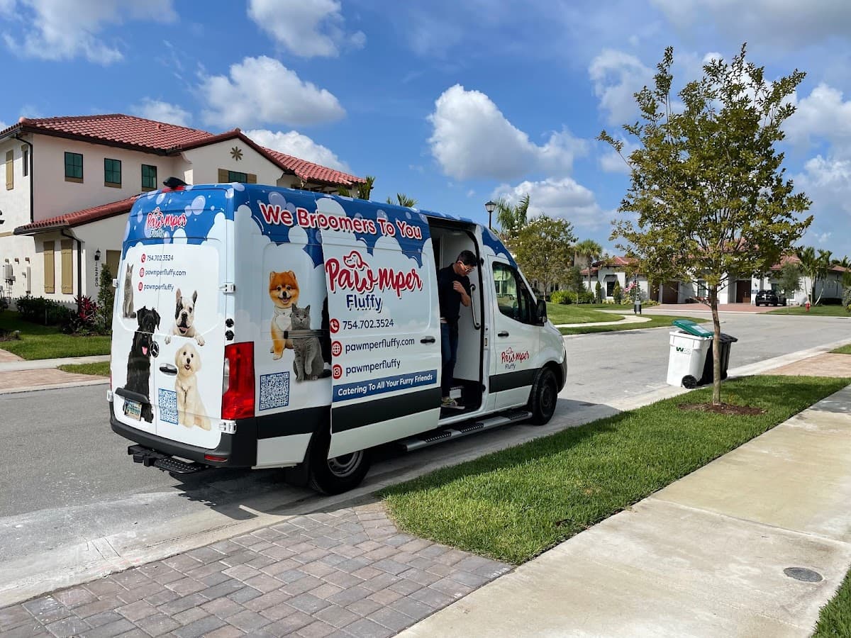 Pawmper Fluffy Salon and Mobile Pet Spa - Mobile dog grooming in Coral Springs, FL