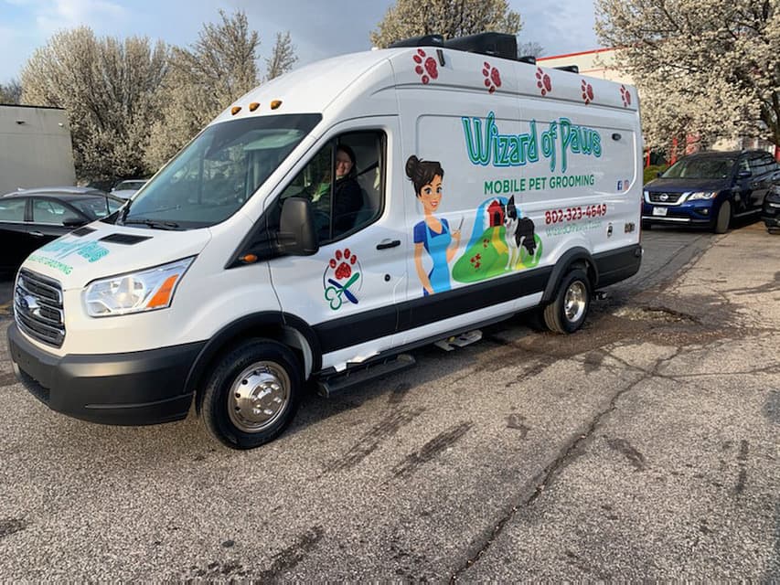 Wizard of Paws, Mobile Pet Grooming in Vermont - Mobile dog grooming in Saint George, VT